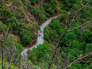 El arte de viajar en moto