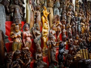 Encuentro en la casa de uno de los artistas más reconocidos de Sri Lanka
