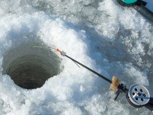 la pesca de hielo