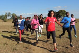Carrera solidaria, wanawake, nuba